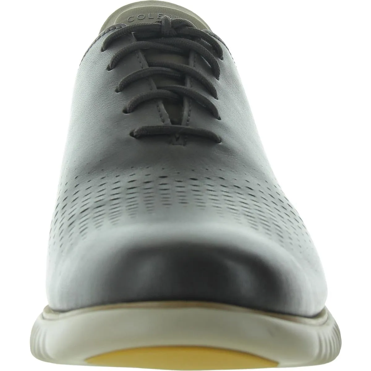 2 Zerogrand Laser Wing Mens Lace-Up Faux Leather Oxfords