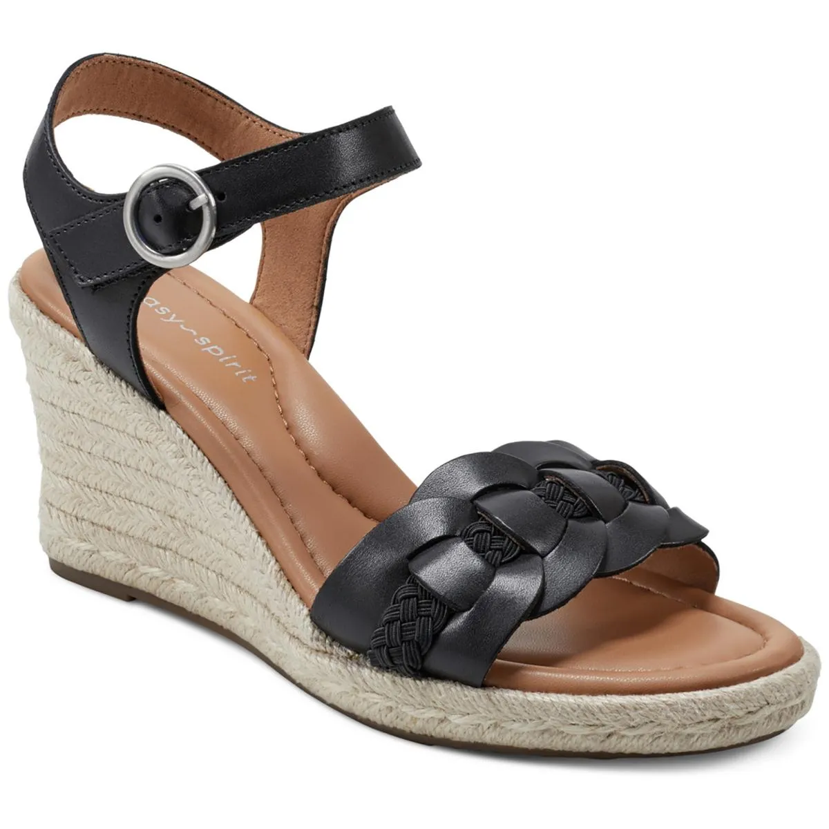 AISHA Womens Ankle strap Wedge heel Wedge Sandals