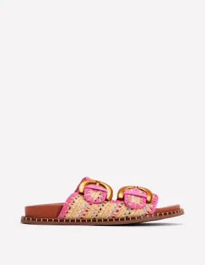 Alberta Footbed Sandal-Natural/Multi