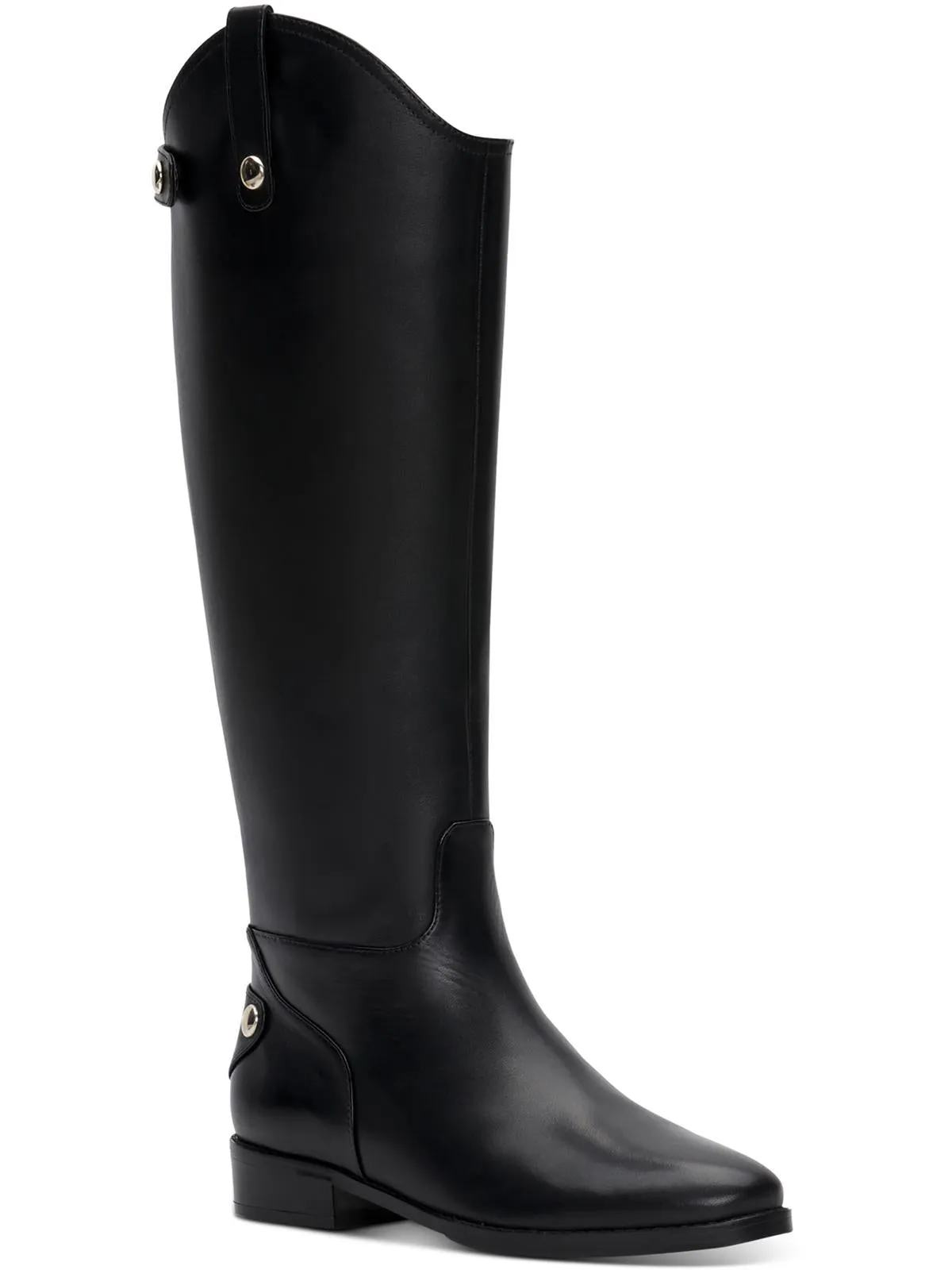 Aleah Womens Leather Tall Knee-High Boots