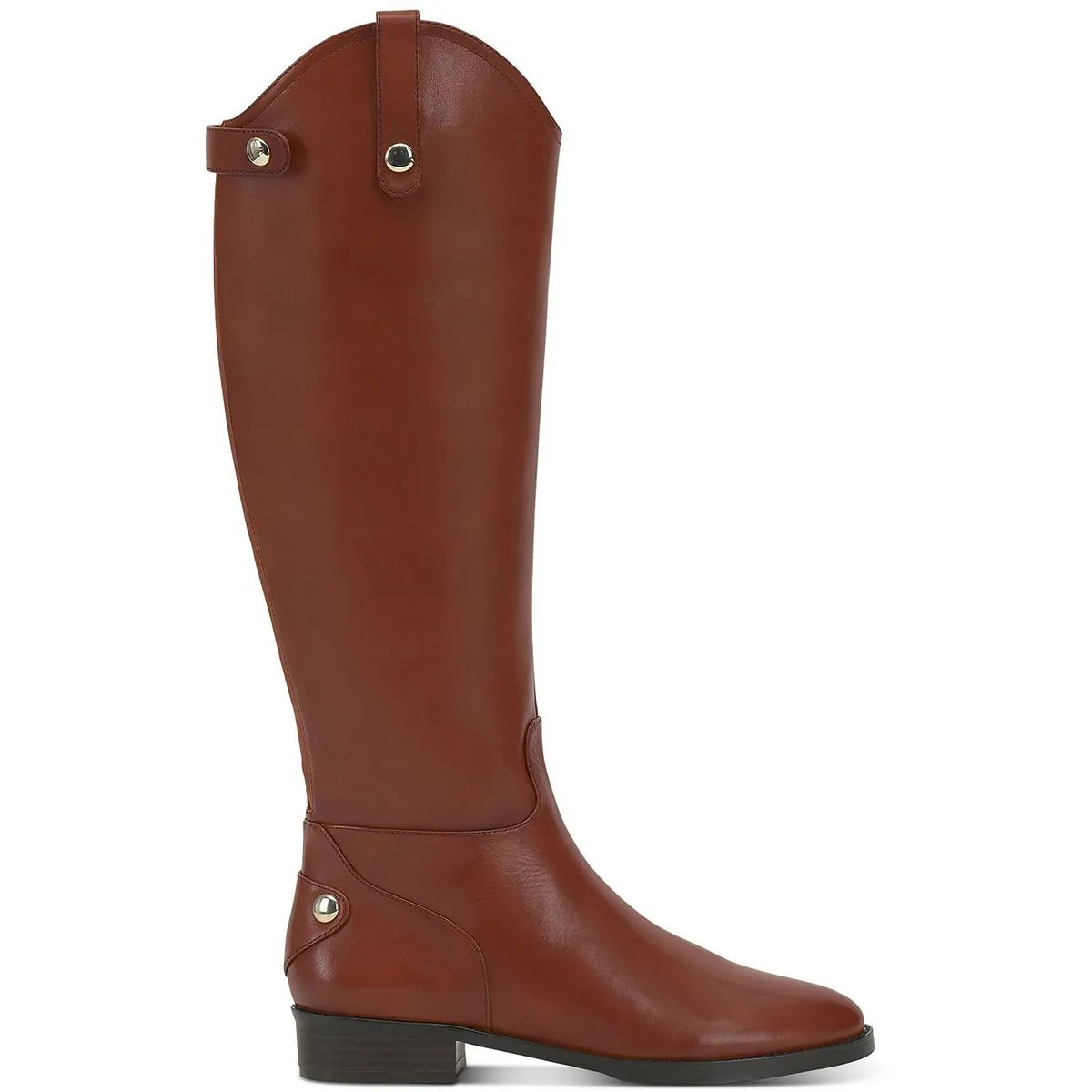 Aleah Womens Leather Tall Knee-High Boots