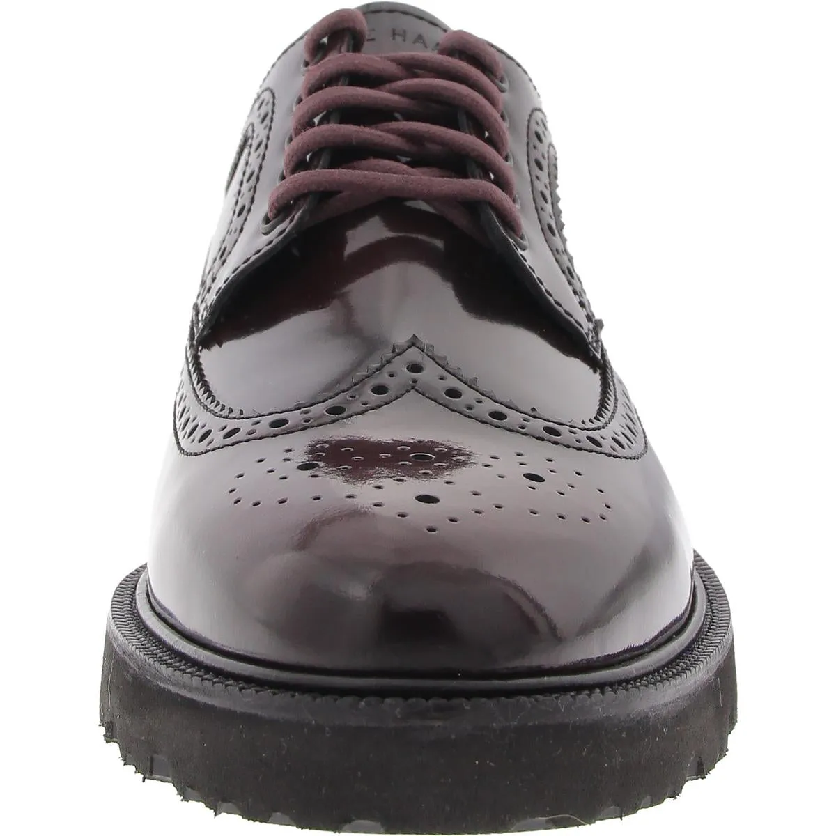 American Classics Mens Lace-Up Patent Oxfords