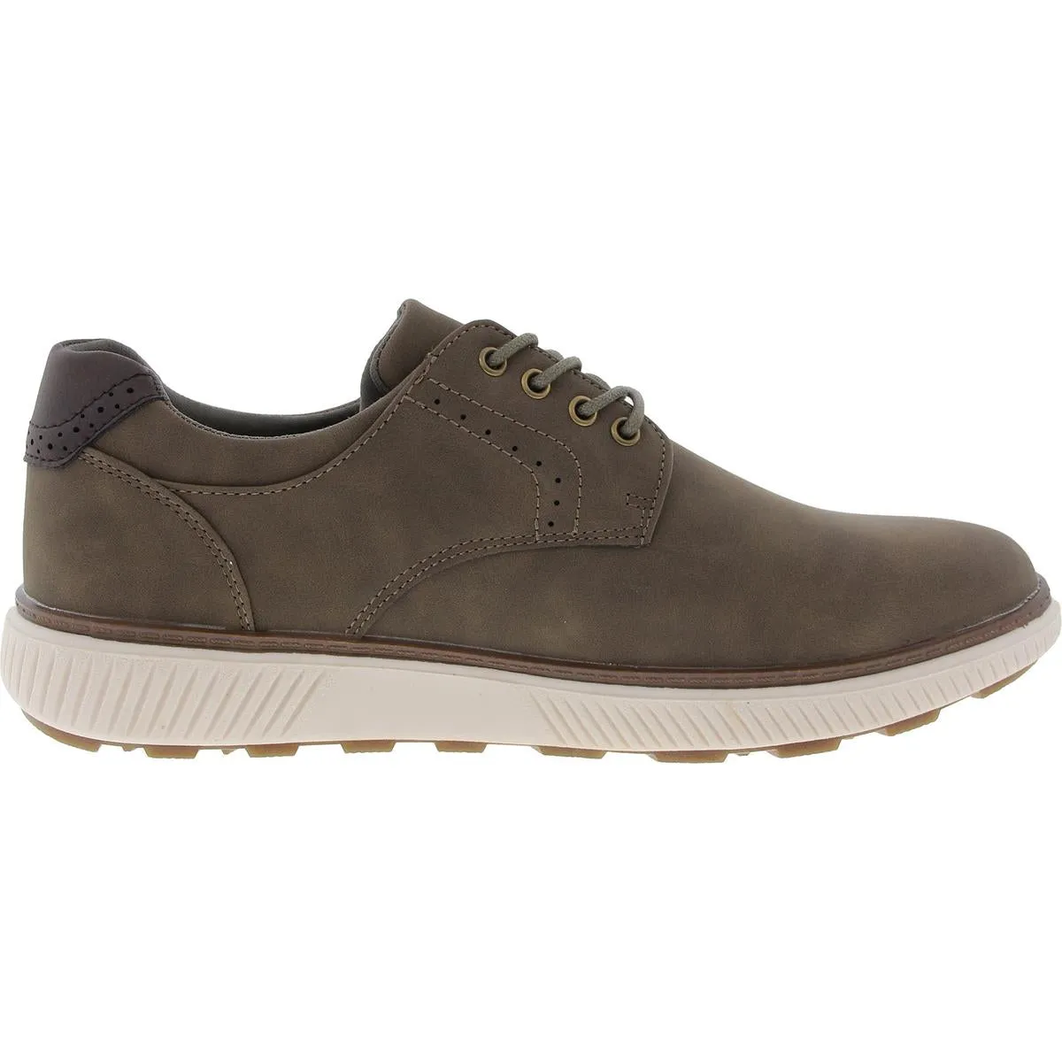 Anson Mens Faux Leather Lace-Up Oxfords