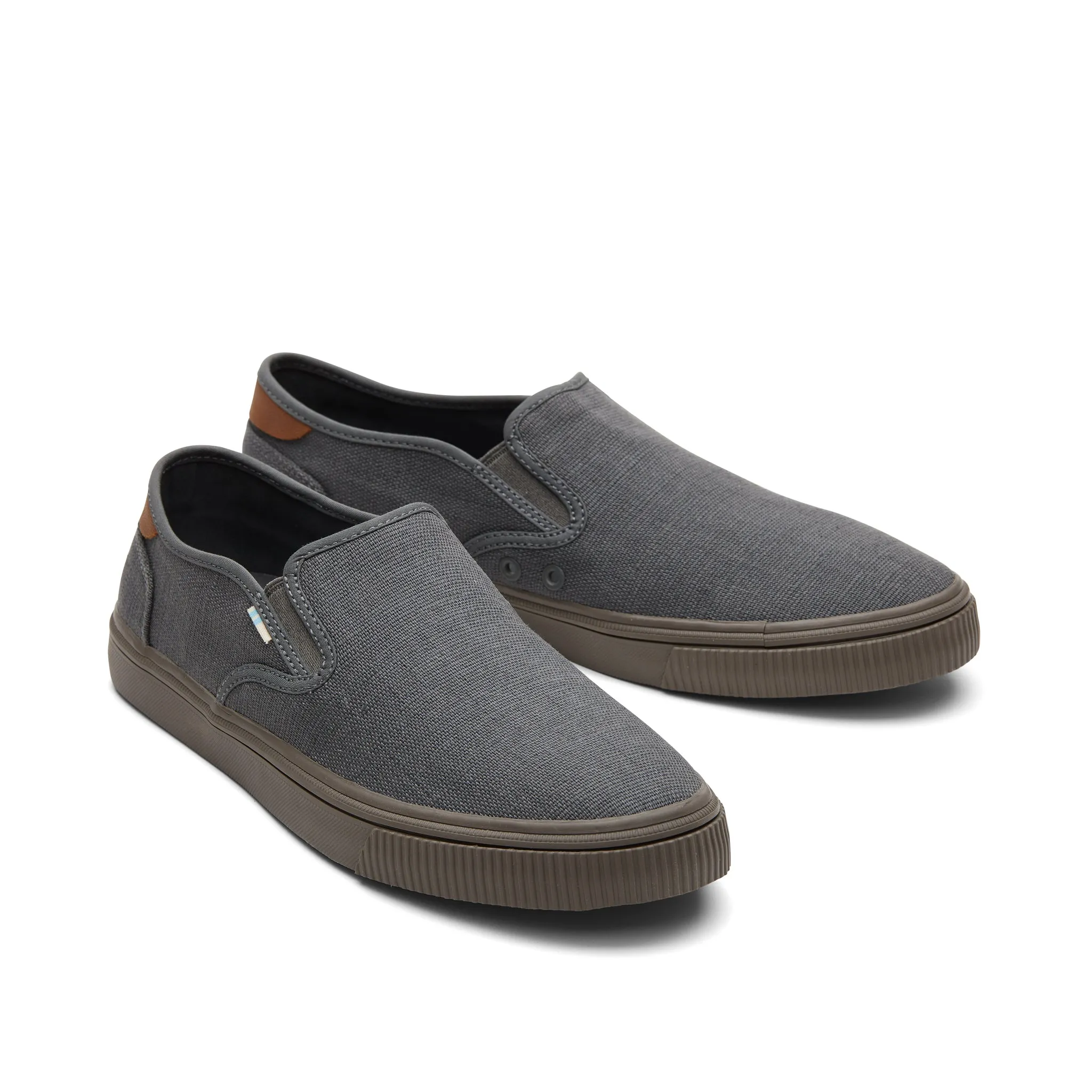 Baja Graphite Heritage Canvas Slip On Sneaker
