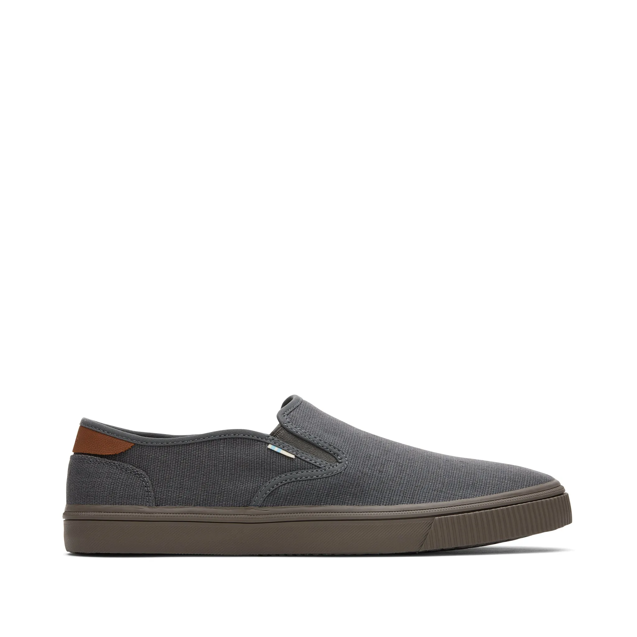 Baja Graphite Heritage Canvas Slip On Sneaker