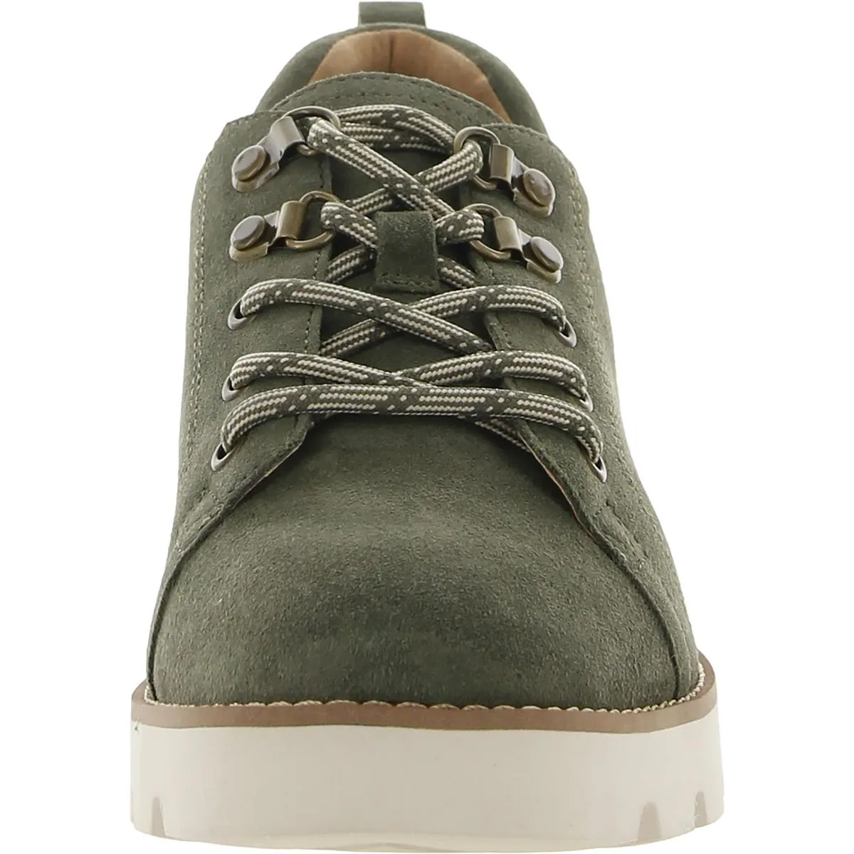 Ballari Womens Suede Lace-Up Oxfords