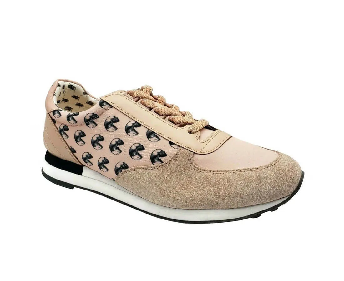 Bally Gavinia Women's 6226123 Flesh/Black Low-Top Sneakers