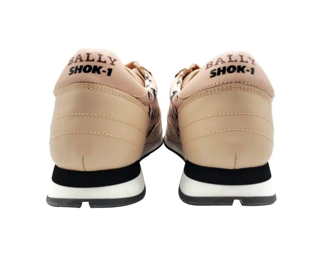 Bally Gavinia Women's 6226123 Flesh/Black Low-Top Sneakers