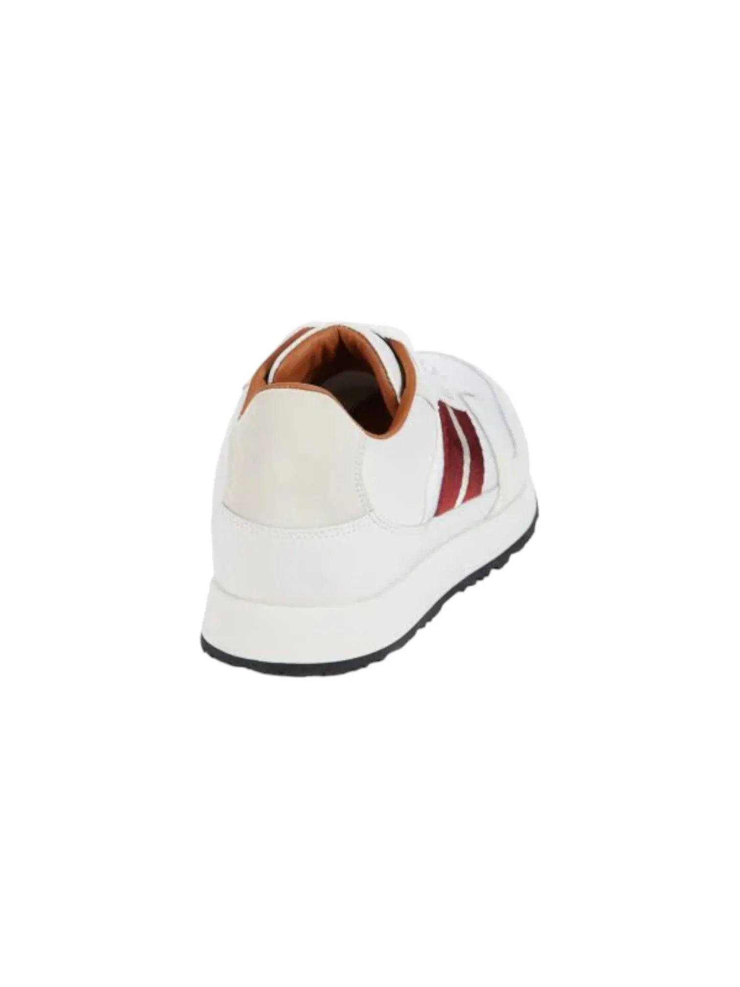 Bally Sprinter Men's 6238402 White Leather Suede Sneakers