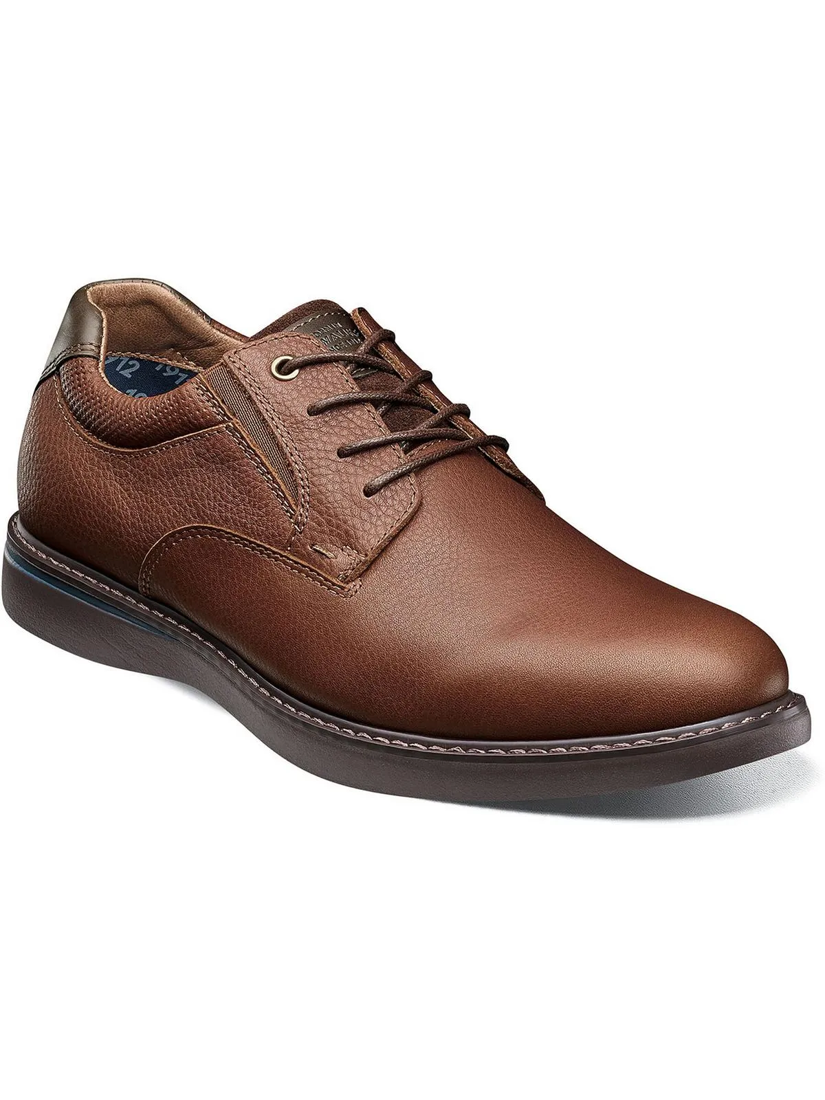 Bayridge Mens Leather Lace Up Oxfords