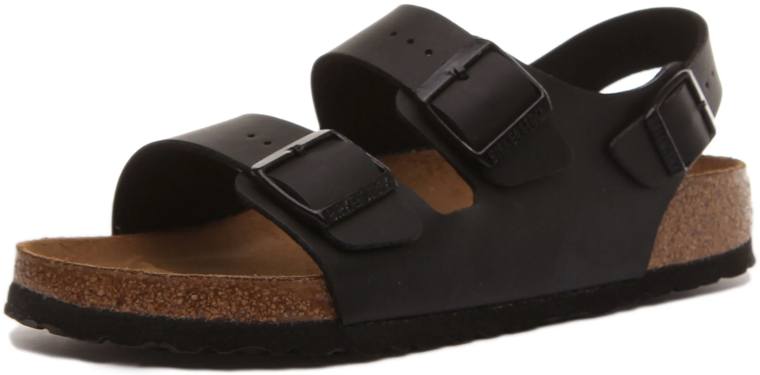 Birkenstock Milano In Black | Regular Fit Shoes Birkenstock