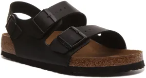 Birkenstock Milano In Black | Regular Fit Shoes Birkenstock