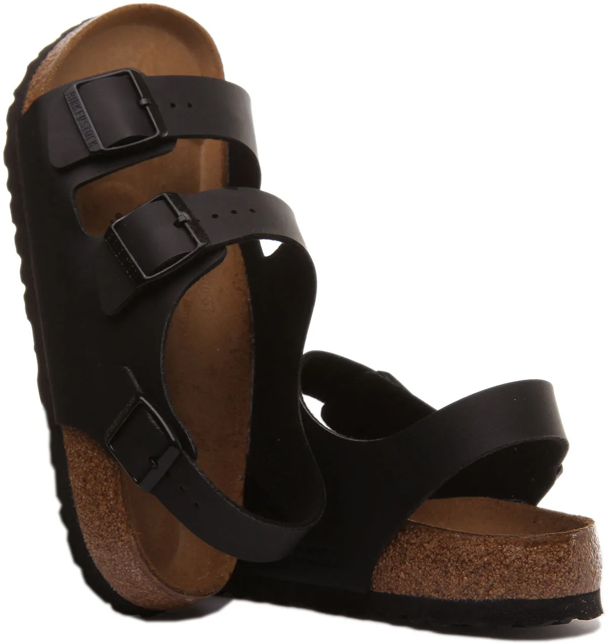 Birkenstock Milano In Black | Regular Fit Shoes Birkenstock