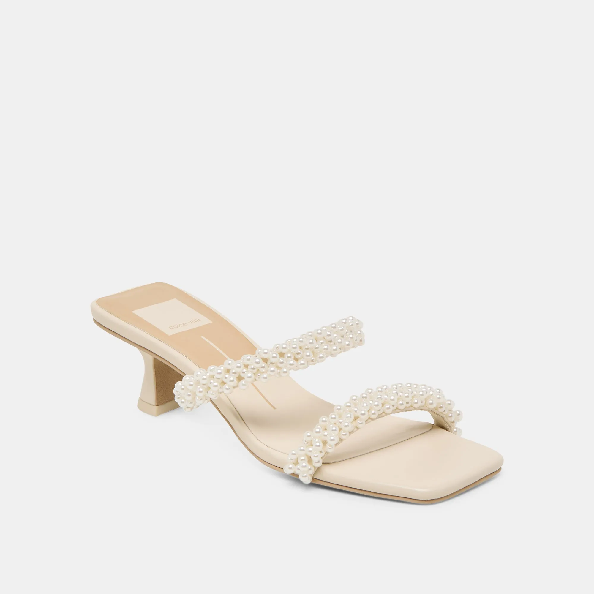 BONI PEARL HEELS VANILLA STELLA