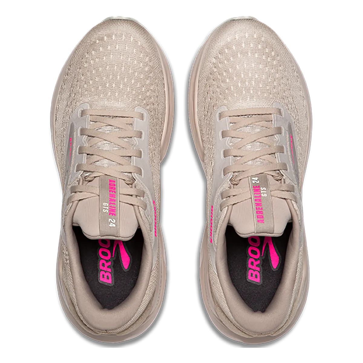 Brooks Adrenaline GTS 24 Chateau Grey - Coconut - Pink