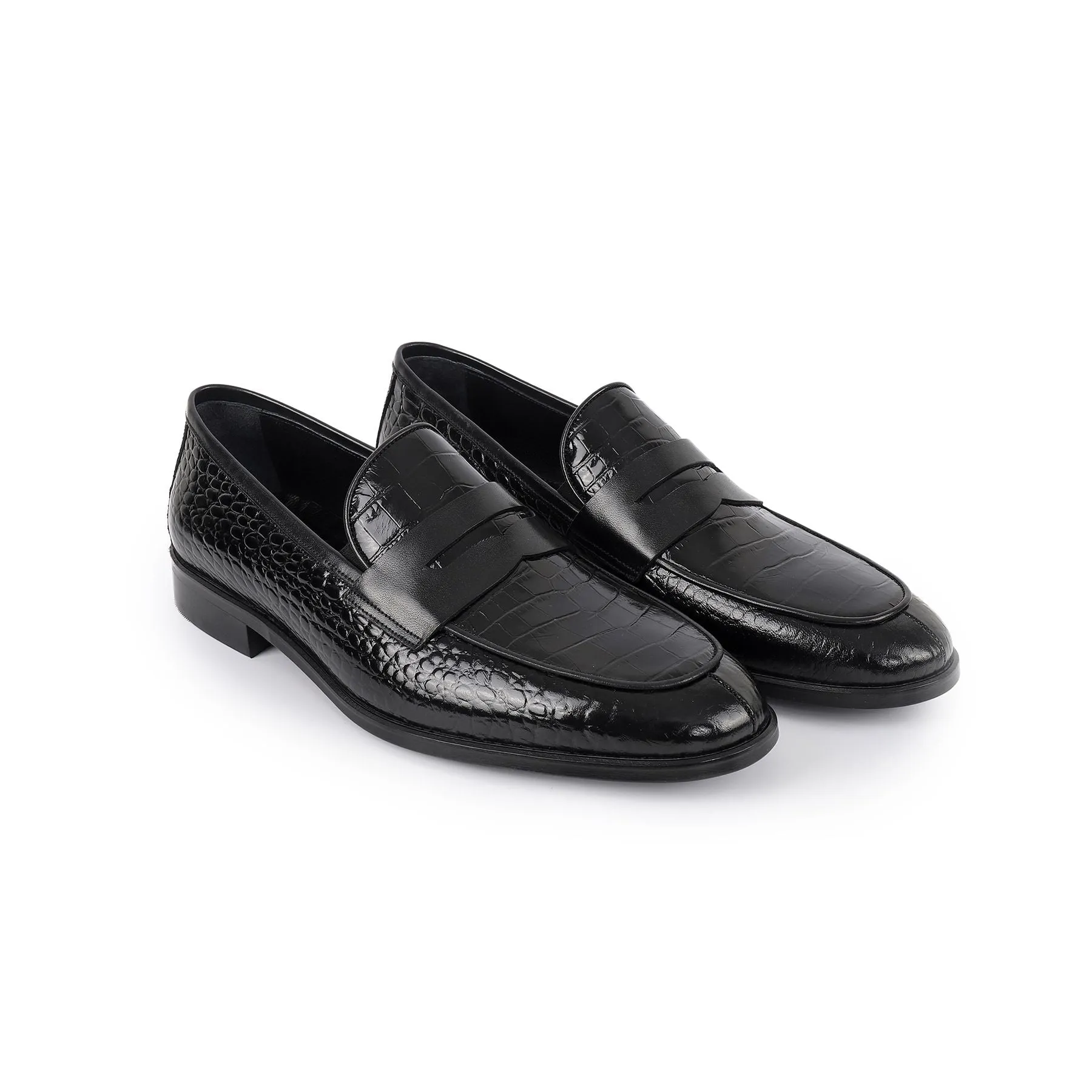 Carmine Apron Toe Penny Loafers