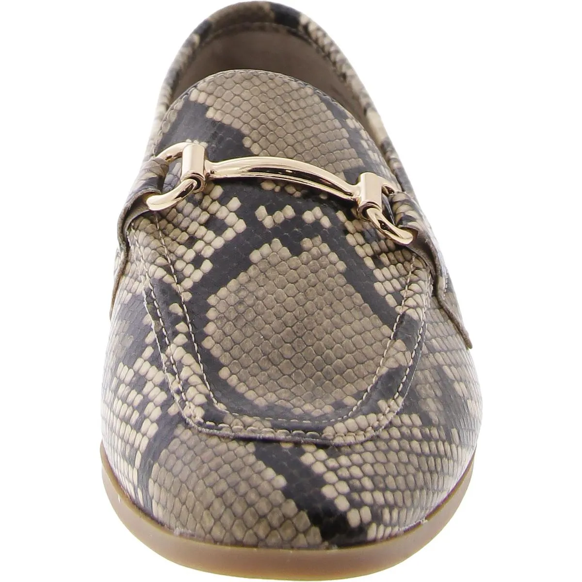 Change Womens Faux Leather Embellished Loafers