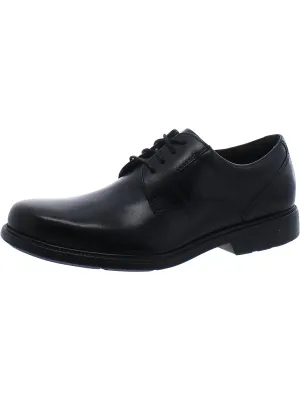 CHARLESROAD PLAINTOE Mens Leather Toe cap Derby Shoes