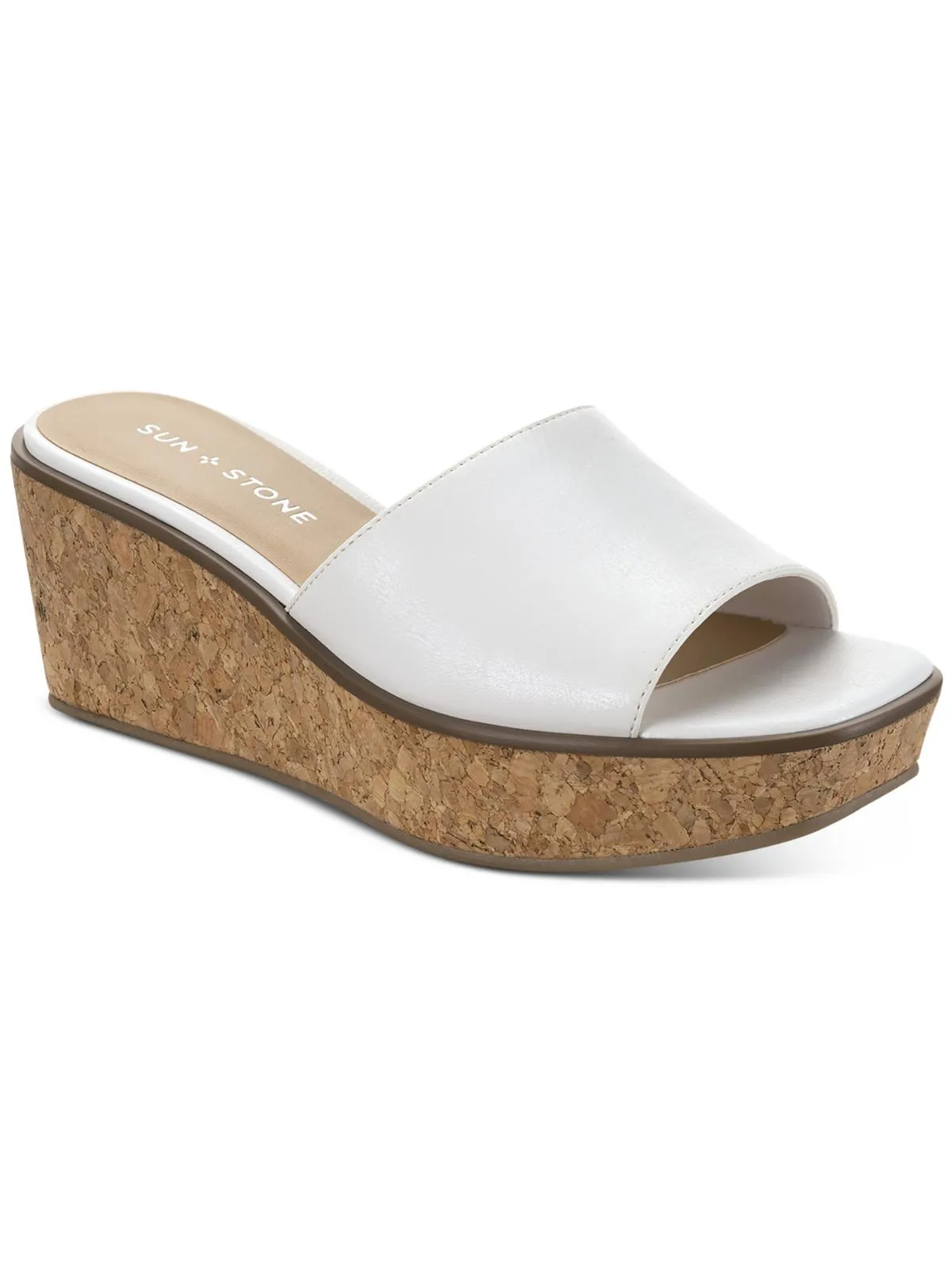 Charlottee Womens Cork Wedge Sandals