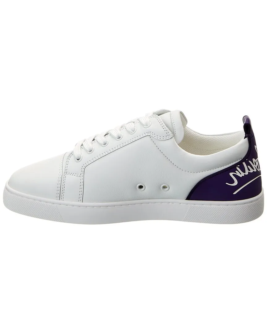 Christian Louboutin Fun Louis Junior Leather Sneaker