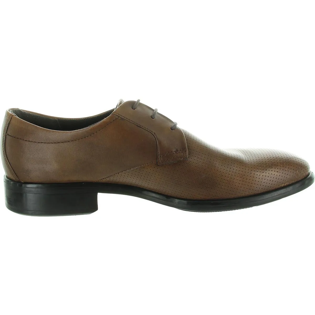 Citytray Mens Perforated Leather Oxfords