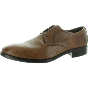 Citytray Mens Perforated Leather Oxfords