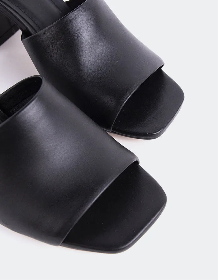 Clarabelle Black Leather