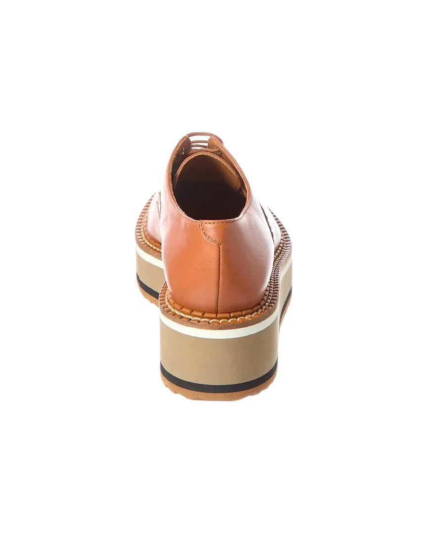 Clergerie Berlin3 Leather Platform Oxford
