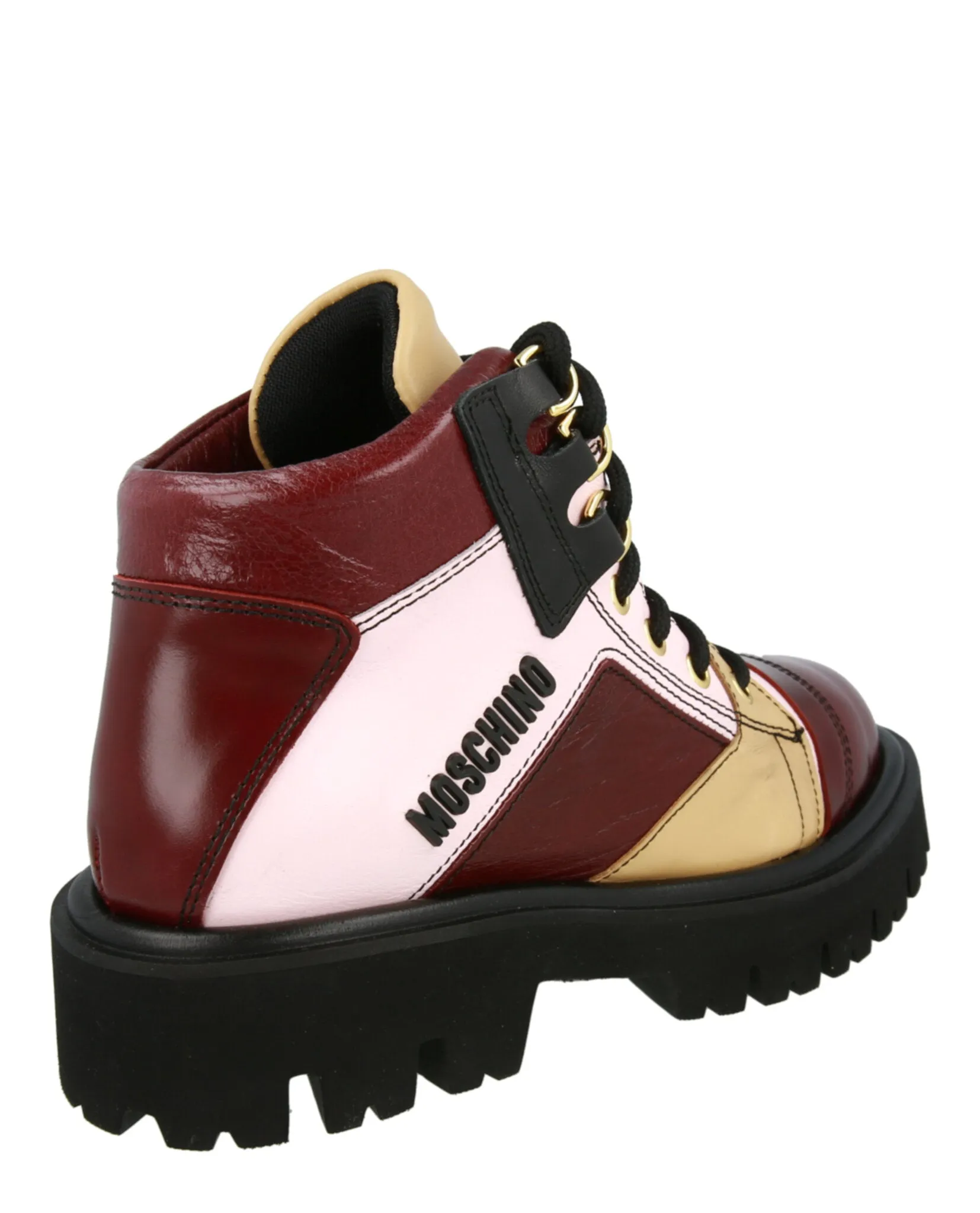 Colorblock Ankle Boots