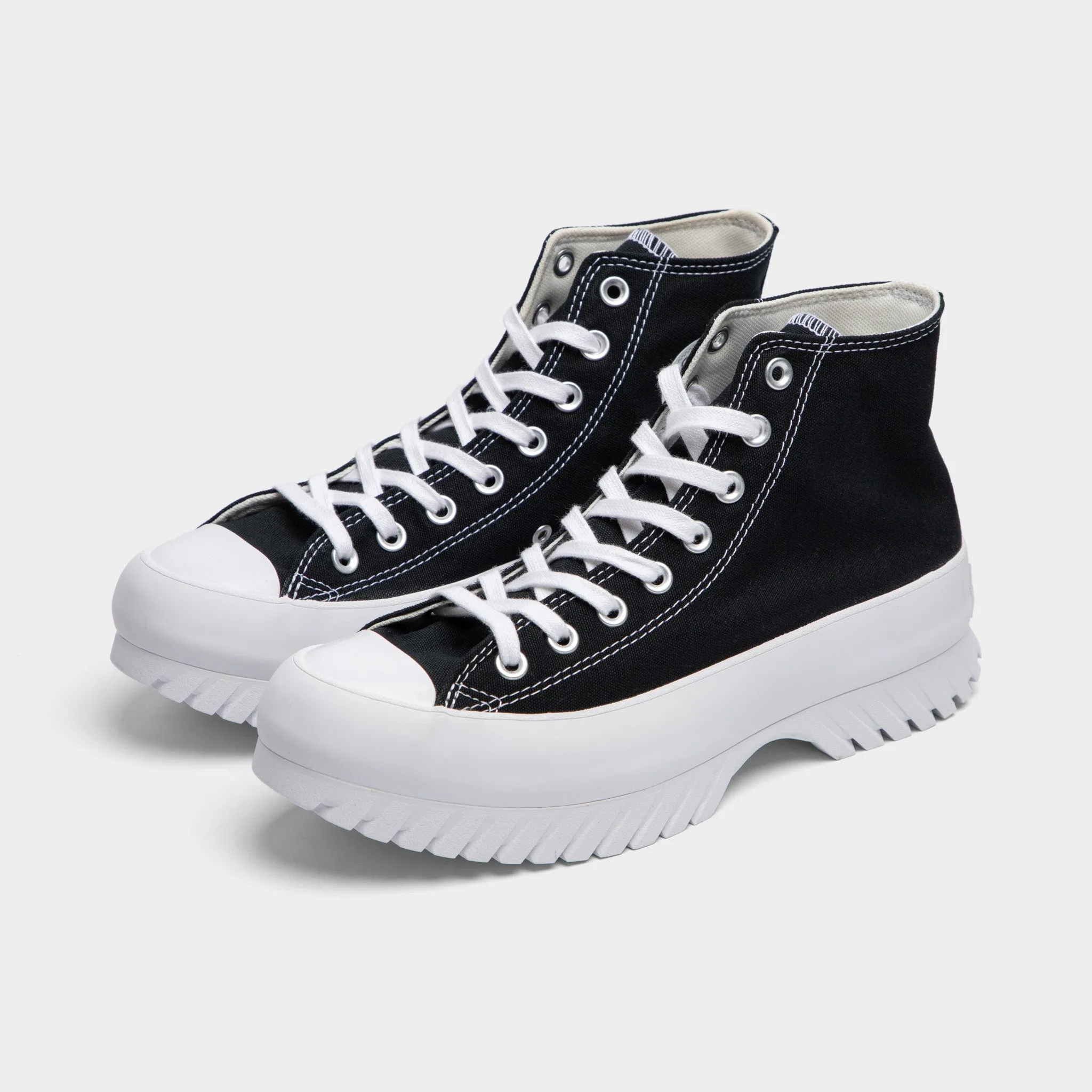 Converse Chuck Taylor All Star Lugged 2.0 Black / Egret - White Converse Shoes