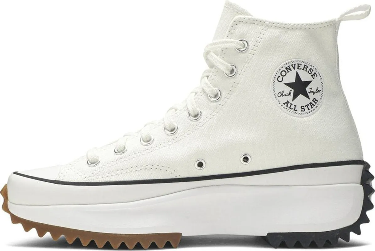 Converse Run Star Hike Hi White Black Gum