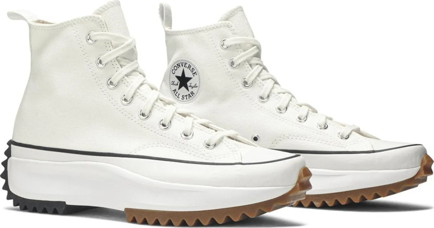 Converse Run Star Hike Hi White Black Gum
