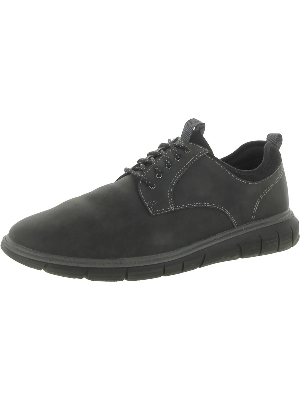 Cooper Mens Faux Leather Lace Up Oxfords