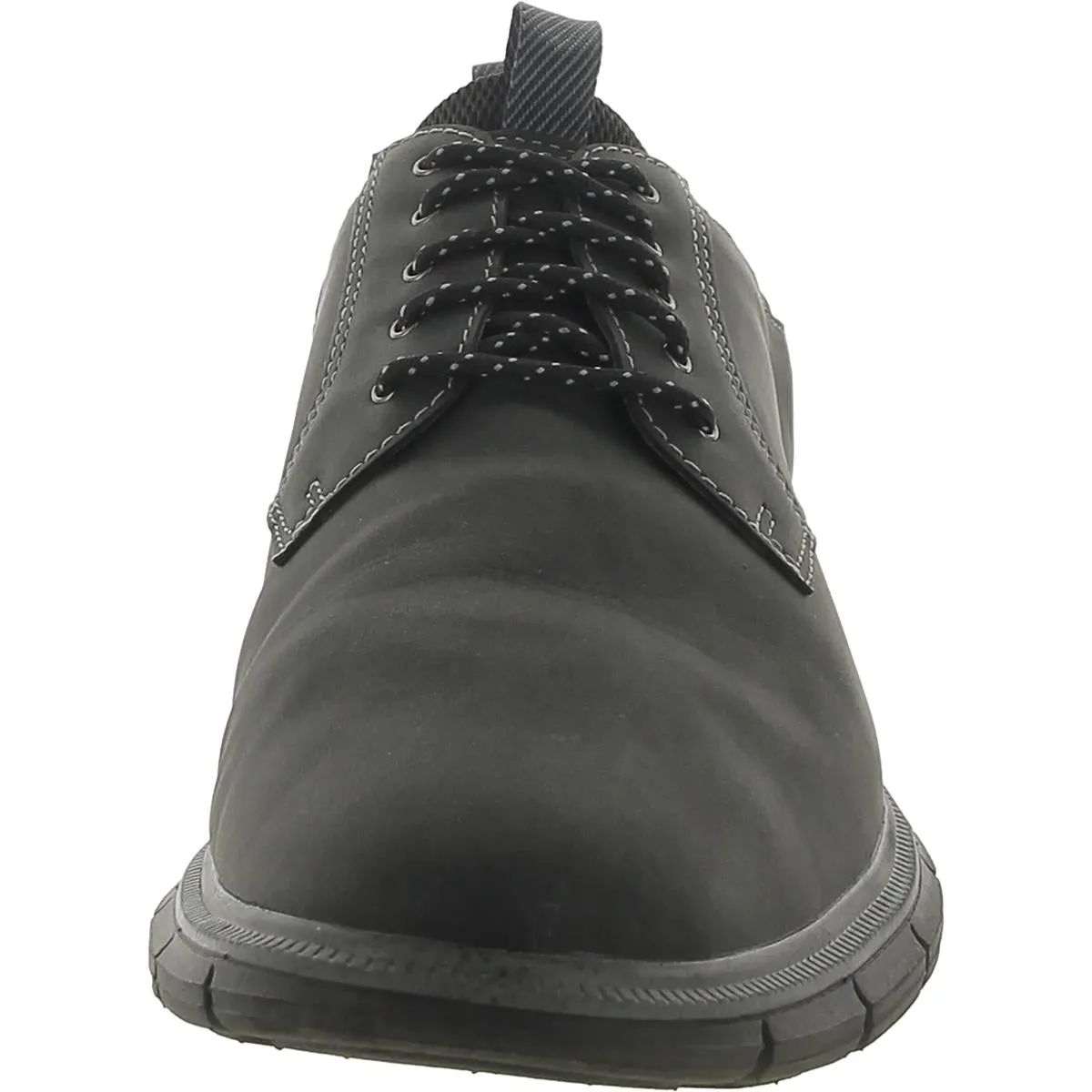 Cooper Mens Faux Leather Lace Up Oxfords