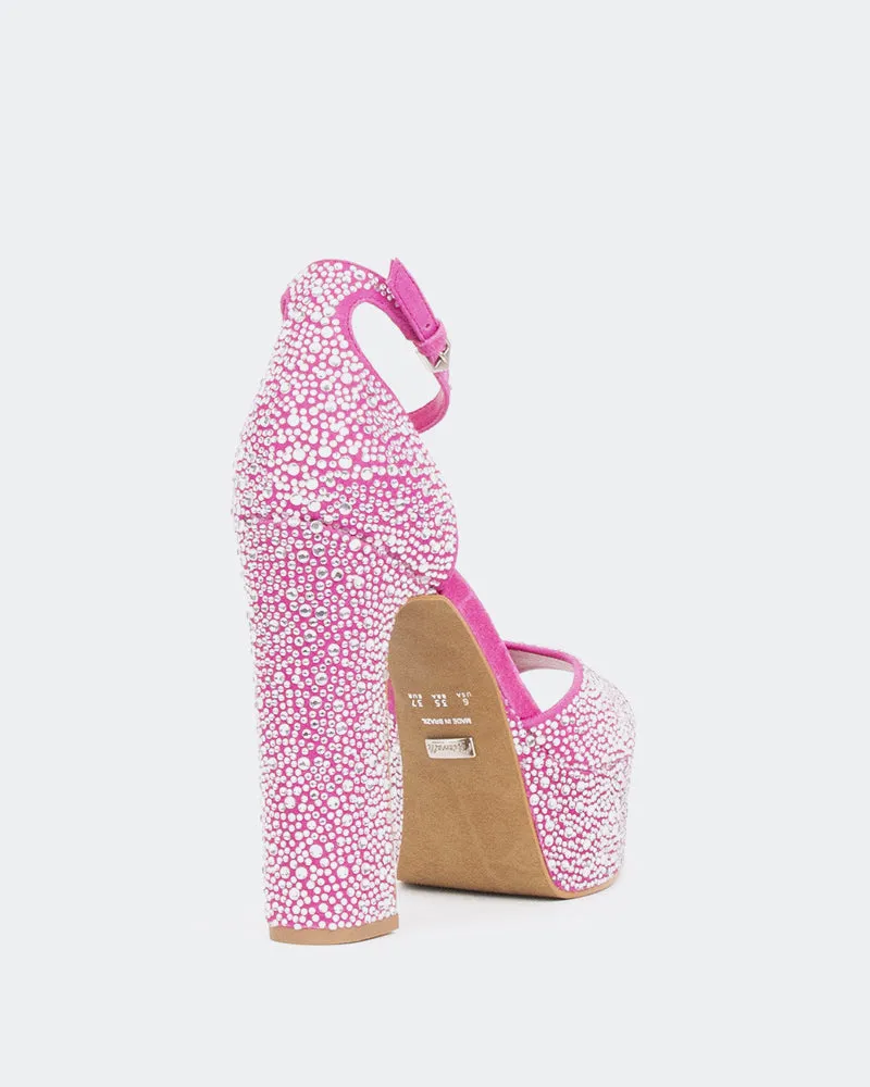 Cupid, Fucshia Suede/Suède Fucshia