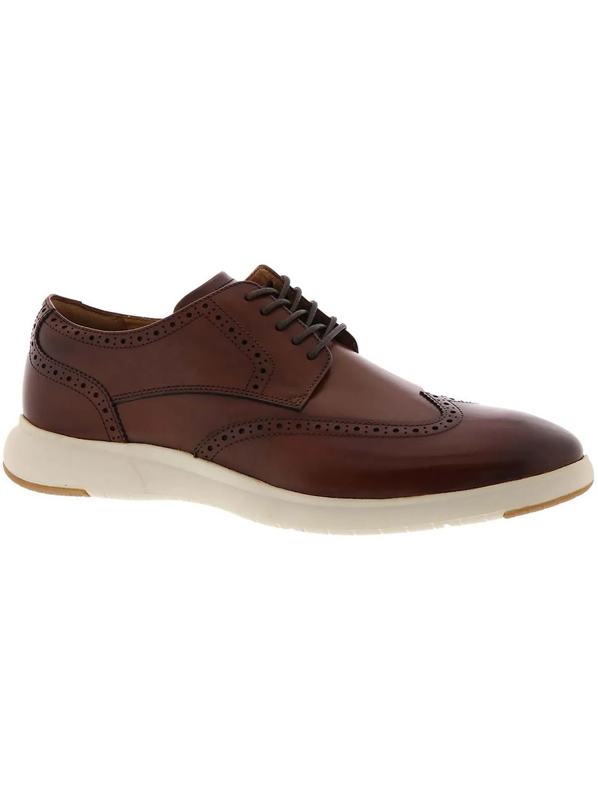 Dash Mens Leather Wingtip Oxfords