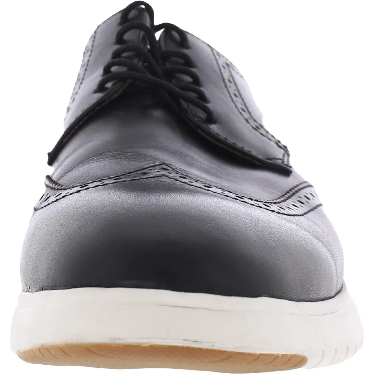 Dash Mens Leather Wingtip Oxfords
