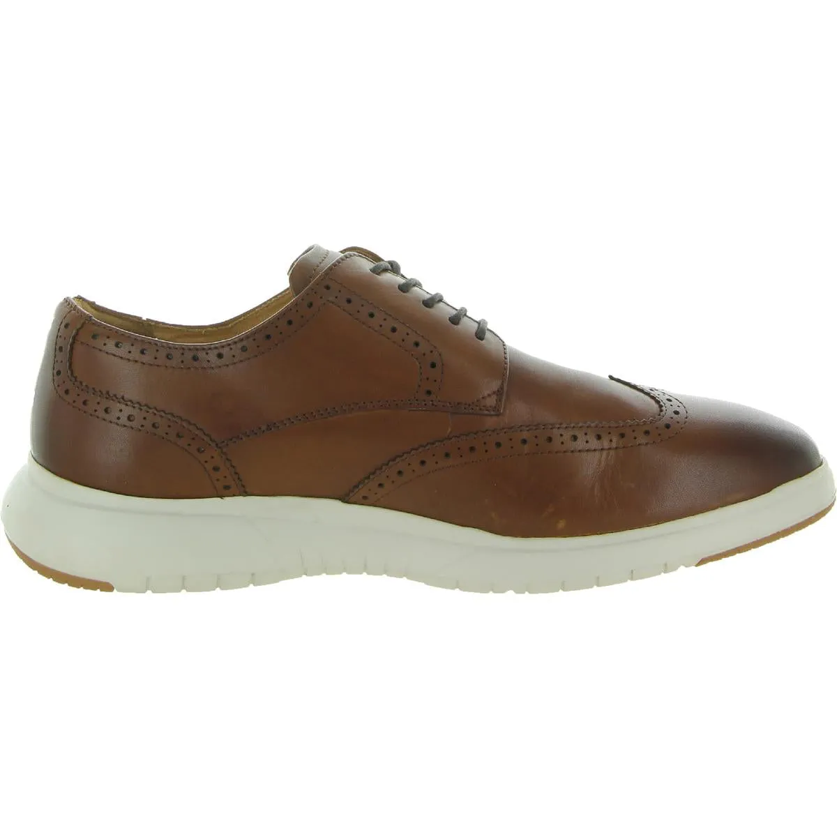 Dash Mens Leather Wingtip Oxfords