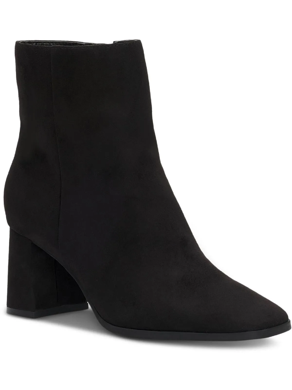 Dasha 3 P Womens Faux Leather Square Toe Ankle Boots