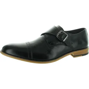 Desmond Mens Leather Buckle Oxfords
