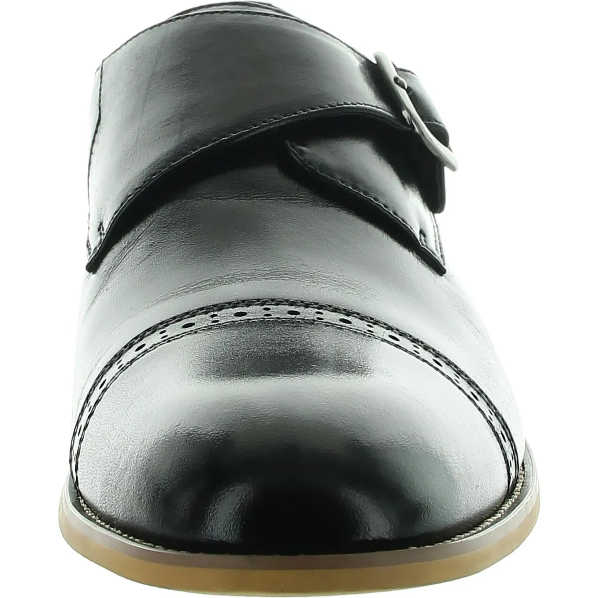 Desmond Mens Leather Buckle Oxfords