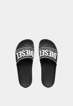 Diesel Sa-Mayemi Cc Sandals Black/White