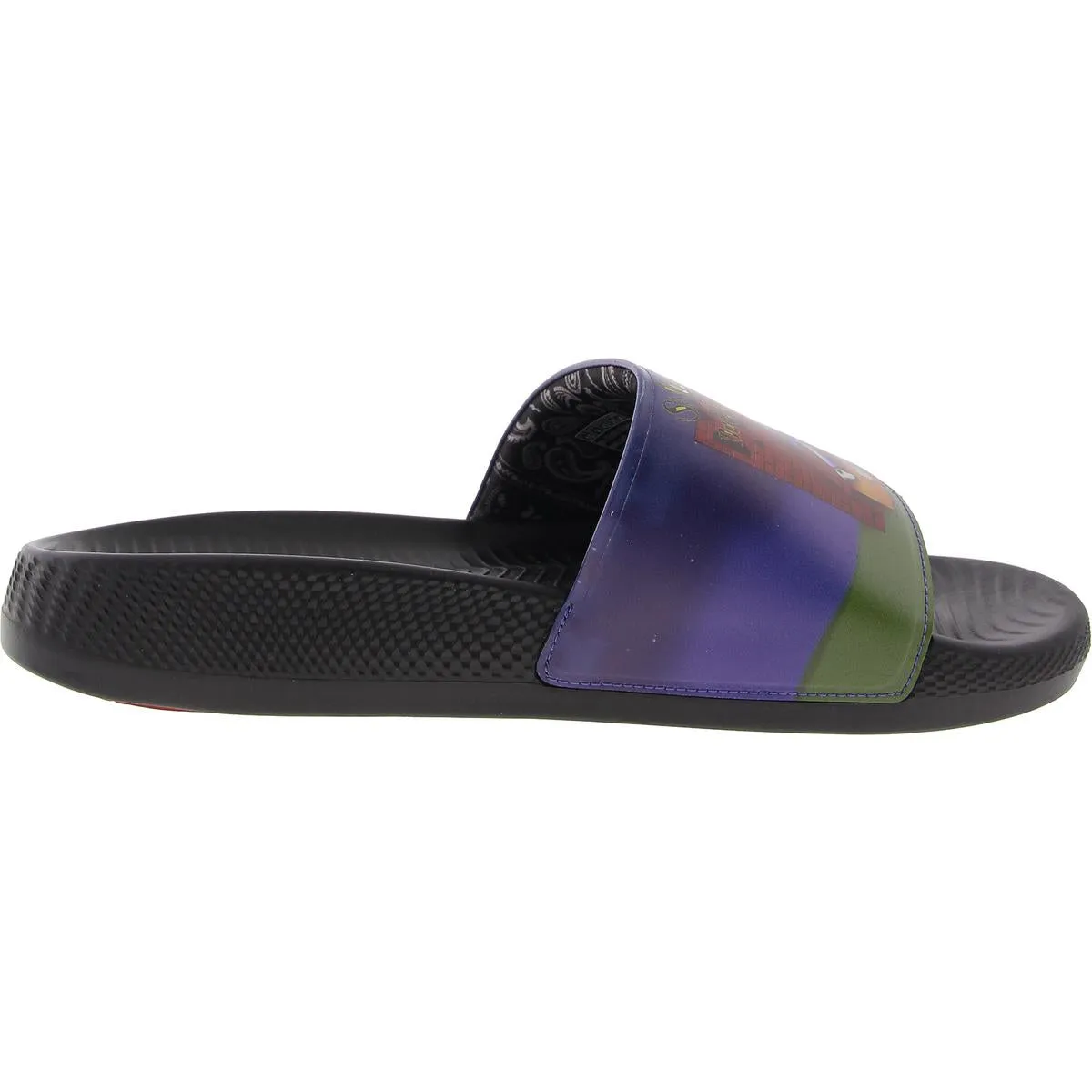 DOGGY STYLE SLIDE Mens Cushioned Footbed Man Made Slide Sandals