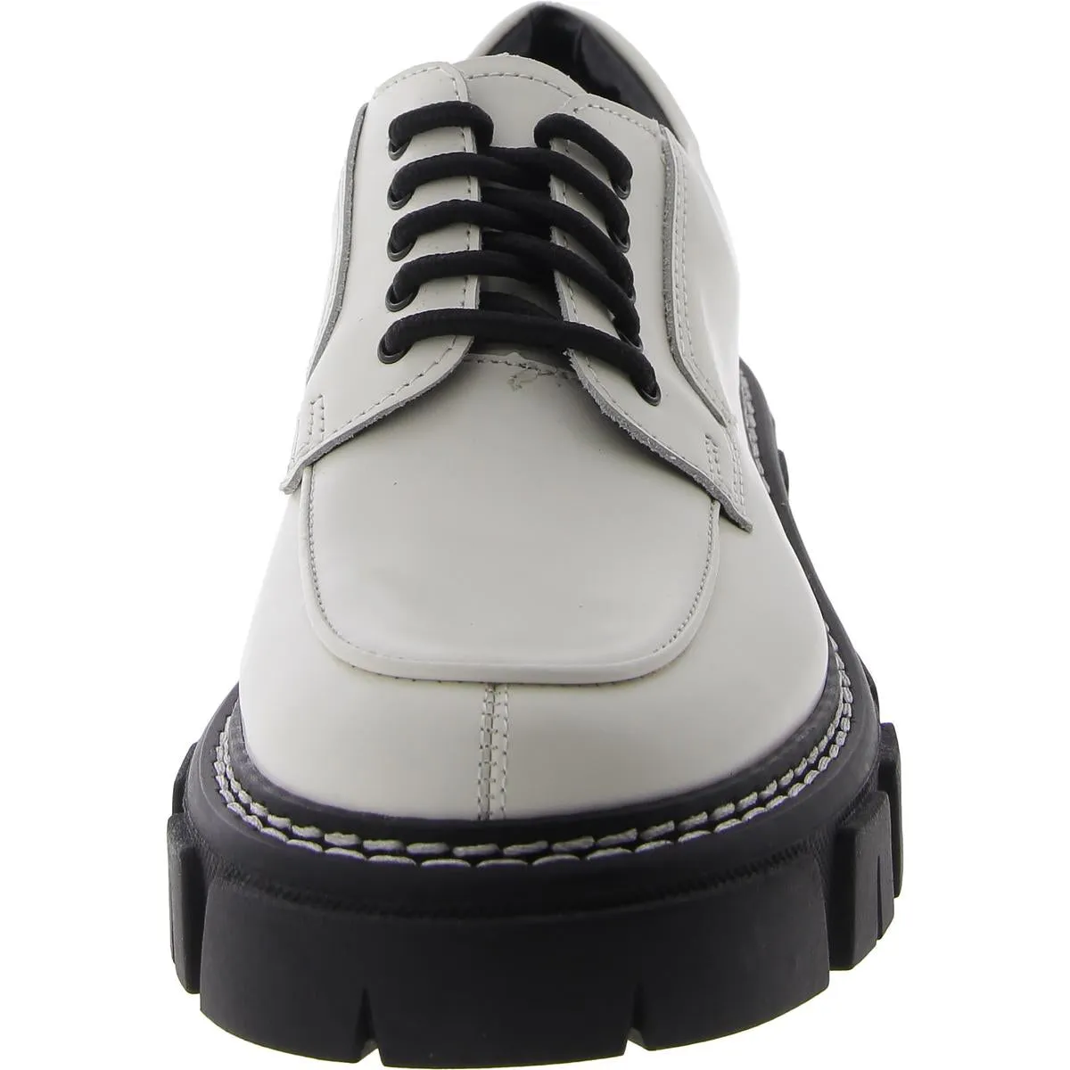 Dorin Womens Leather Lace-Up Oxfords