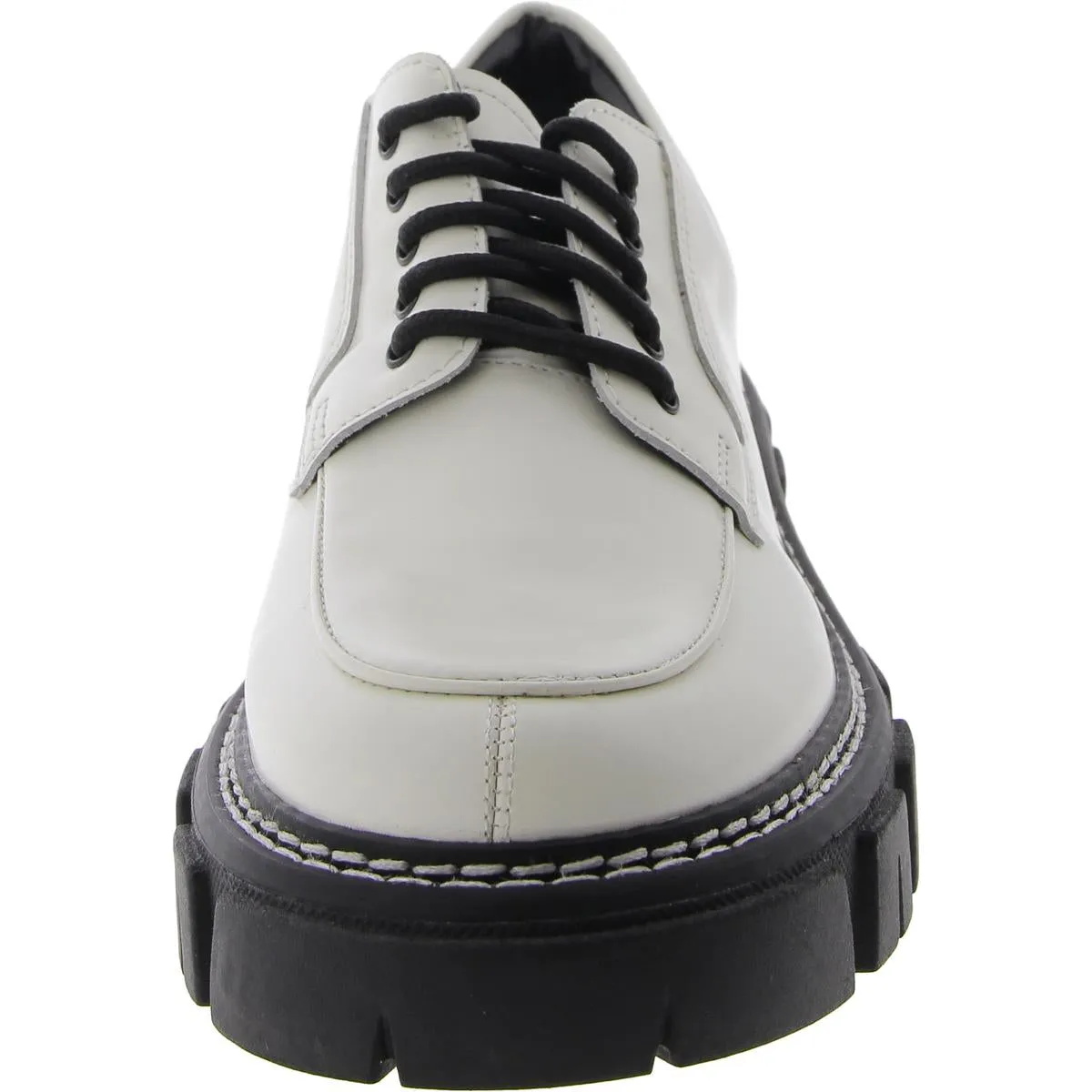 Dorin Womens Leather Lace-Up Oxfords