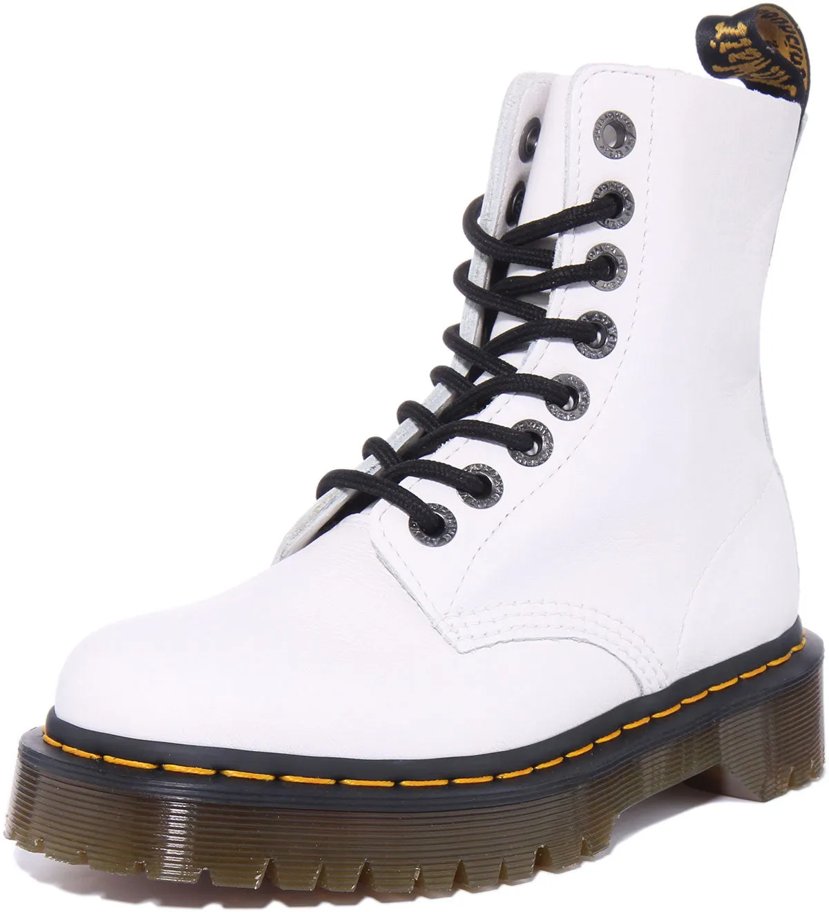 Dr Martens 1460 Pascal Bex In White For Women Shoes Dr Martens