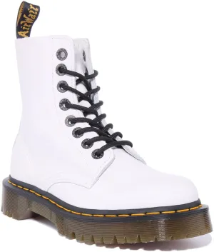 Dr Martens 1460 Pascal Bex In White For Women Shoes Dr Martens
