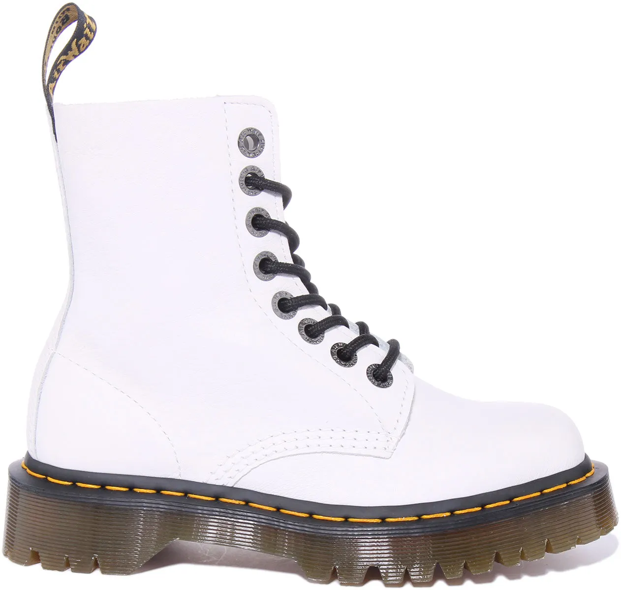 Dr Martens 1460 Pascal Bex In White For Women Shoes Dr Martens