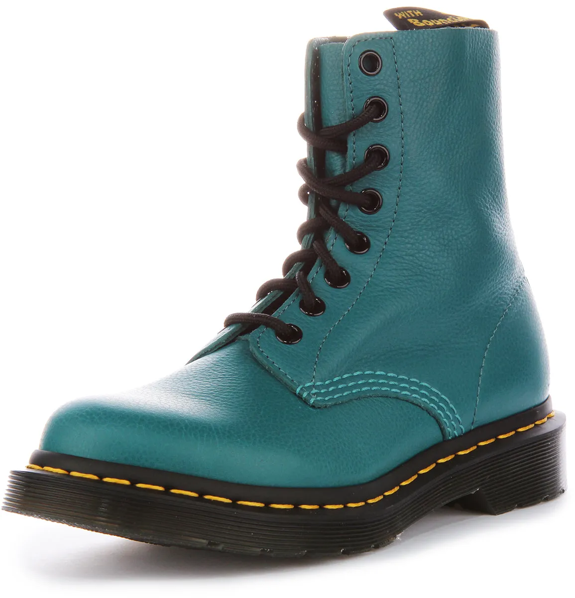 Dr Martens 1460 Pascal In Teal For Women Shoes Dr Martens