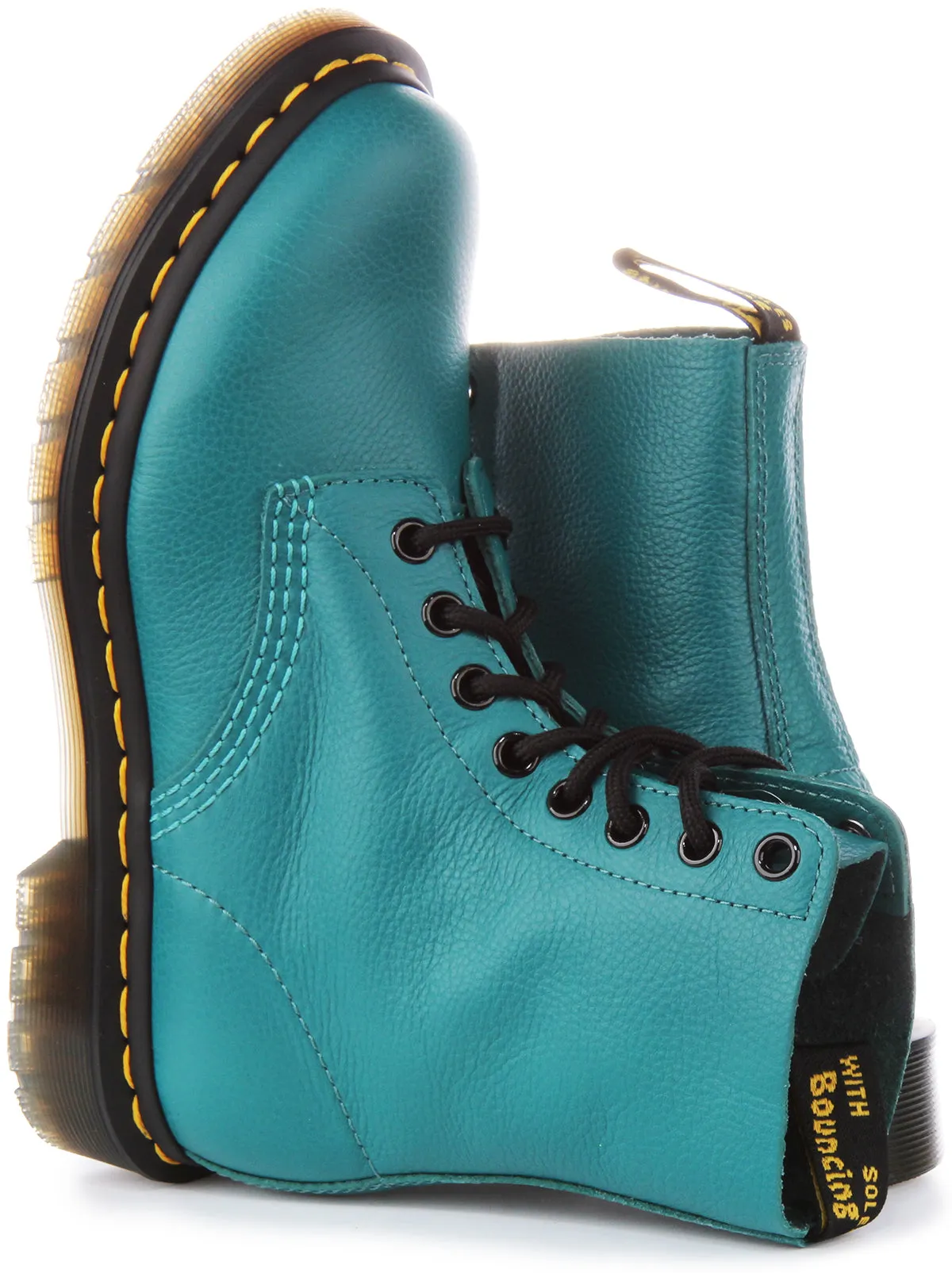 Dr Martens 1460 Pascal In Teal For Women Shoes Dr Martens